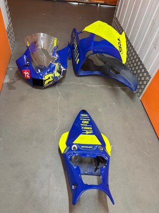 Carenado Yamaha R6R 2007 para reparar