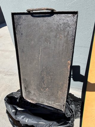 Plancha para barbacoa