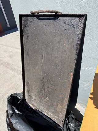 Plancha para barbacoa