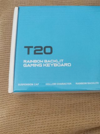 Teclado Gaming T20 Rainbow Backlit