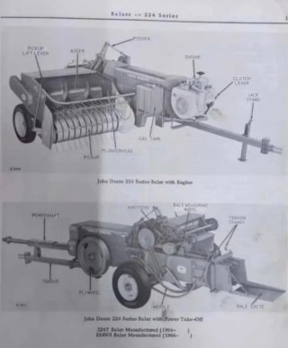 Empacadora John Deere 224T