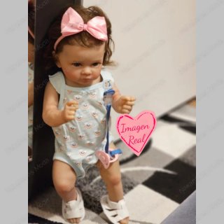 Muñeca reborn bebé silicona