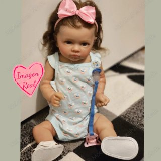 Muñeca reborn bebé silicona