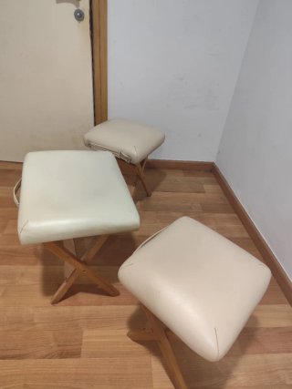 Taburetes plegables SOLANA (3 unidades)