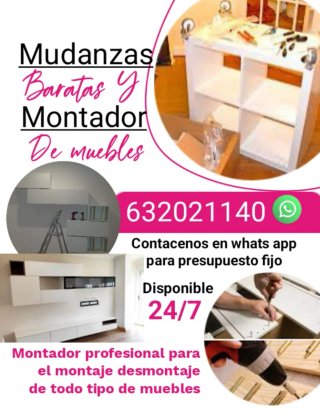 Montador de muebles montaje