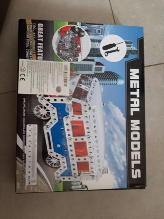 Kit Construcción Metal Aole Gainian 337 Piezas