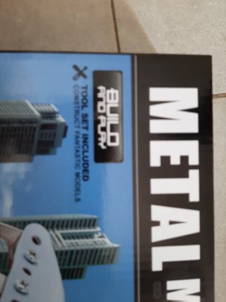 Kit Construcción Metal Aole Gainian 337 Piezas