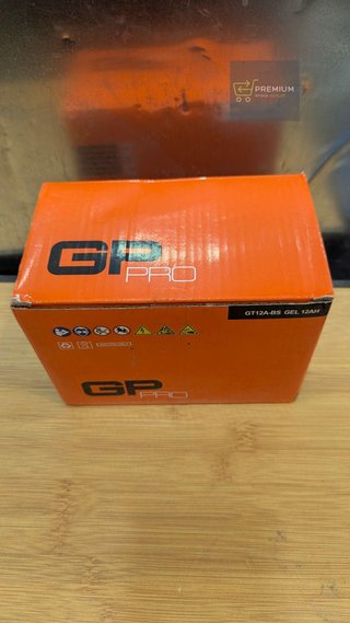 GP-PRO GT12A-BS - Batería de arranque para motos