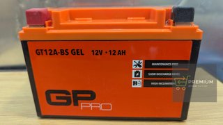 GP-PRO GT12A-BS - Batería de arranque para motos