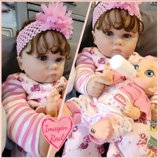 Muñeca reborn bebé silicona