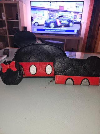 Monedero, Bolso y Cartera Mickey Mouse
