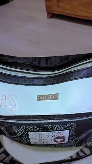 Bolso Anekke Negro y Blanco