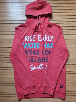 Sudadera Pull & Bear con capucha roja