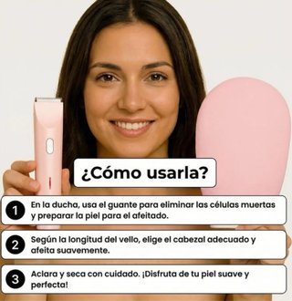 Maquinilla Razerly 2en1 Bikini/Cuerpo NUEVO