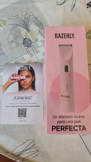 Maquinilla Razerly 2en1 Bikini/Cuerpo NUEVO