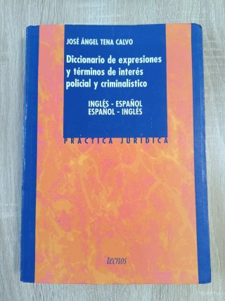 Diccionario policial y criminalístico – Inglés/Esp