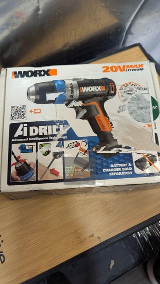 WORX Taladro Atornillador AI Drill 3-en-1 20V
