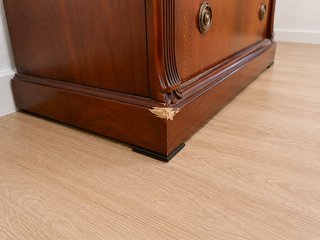 Escritorio buró persiana madera