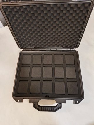 Valigetta porta orologi 15 posti