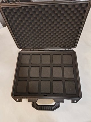 Valigetta porta orologi 15 posti