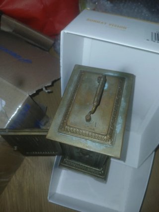 Reloj de sobremesa antiguo
