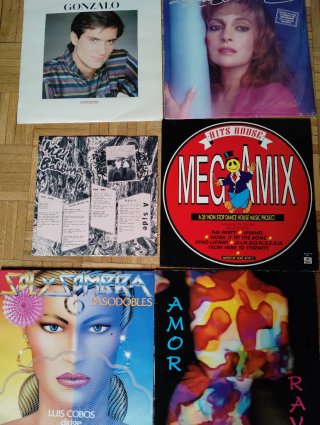 Lote 25 Vinilos Musicales Variados