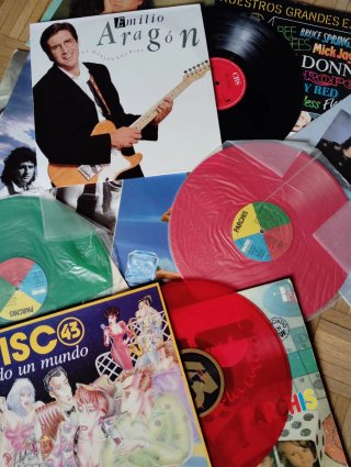 Lote 25 Vinilos Musicales Variados