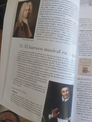 Historia de la música y la danza