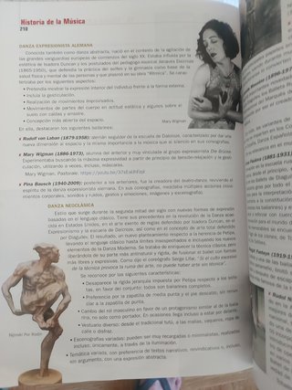 Historia de la música y la danza