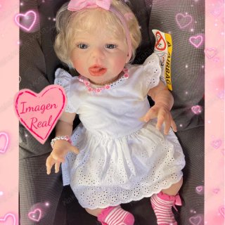 Muñeca reborn bebé silicona