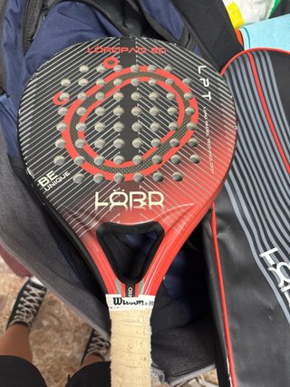 Pala de pádel LÖRR LÖRPAD 2G con funda original