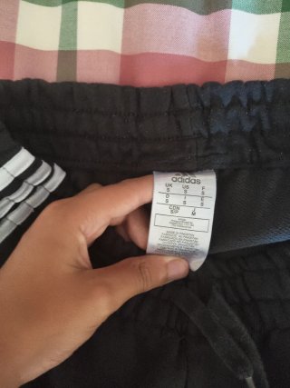 Pantalón Adidas Negro Talla S