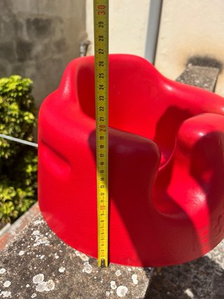 Asiento de suelo Bumbo rojo