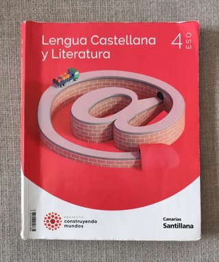 LIBRO LENGUA 4 ESO SANTILLANA CANARIAS