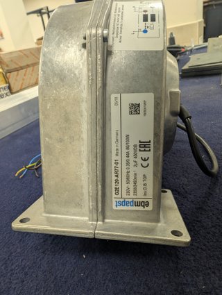 Ventilador Centrífugo 80W Profesional