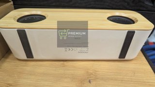 Metronic Mooov 477351 - Altavoz Bluetooth Madera