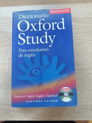 Diccionario Oxford Study – Español/Inglés + CD-ROM