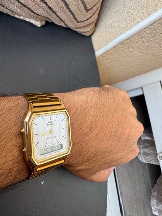 Reloj Casio Dorado
