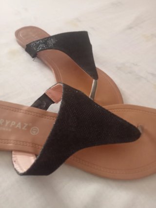 Zapatillas Marypaz Negras con brillo