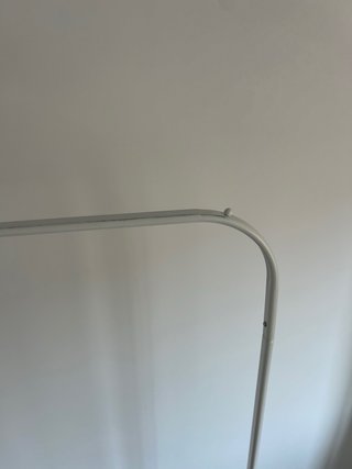 Perchero Burro IKEA MULIG Blanco