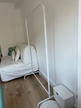 Perchero Burro IKEA MULIG Blanco