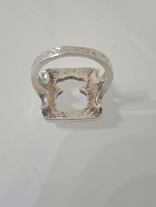 Anillo Oso TOUS Plata Talla 11