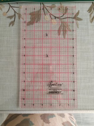 Regla de patchwork Sew Easy 30x15 cm