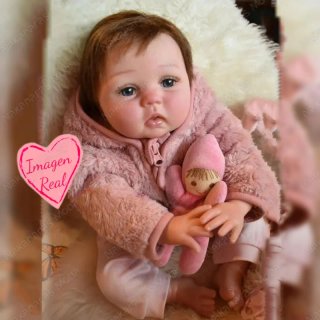 Muñeca reborn bebé silicona