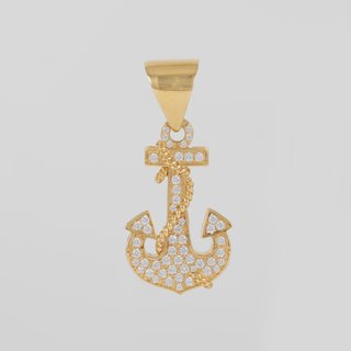 Colgante Ancla oro 18k 750