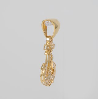 Colgante Ancla oro 18k 750