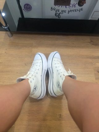Zapatillas Converse Blancas Plataforma
