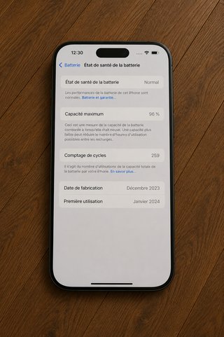 iPhone 15 Pro Max 1 To Noir