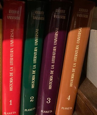HISTORIA DE LA LITERATURA UNIVERSAL, 4 vol