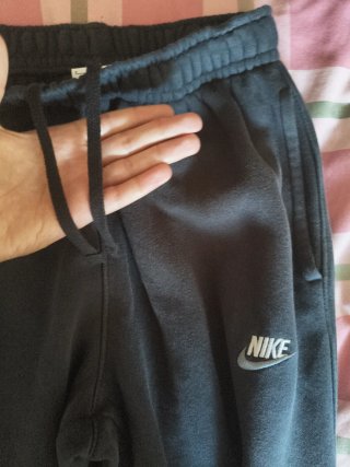 Pack 2 Pantalones Nike Talla S Gris y Negro